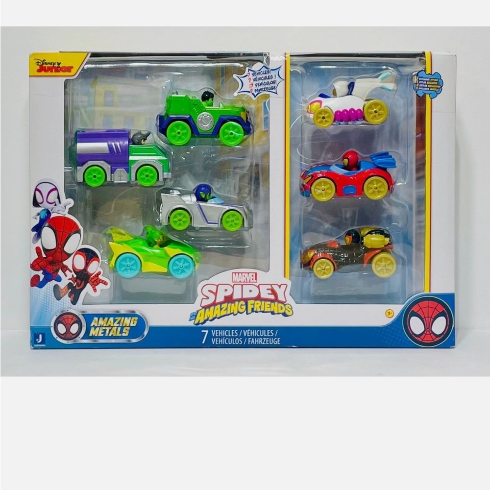 Marvel Spidey and his Amazing Friends Vehicles